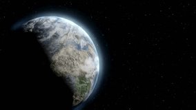 4k video of earth and sun, 4k video of earth in space, earth 4k video, earth and sun 4k video, planet, space, night, world, universe, sun