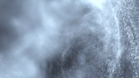 White dust particles dancing in the air Video