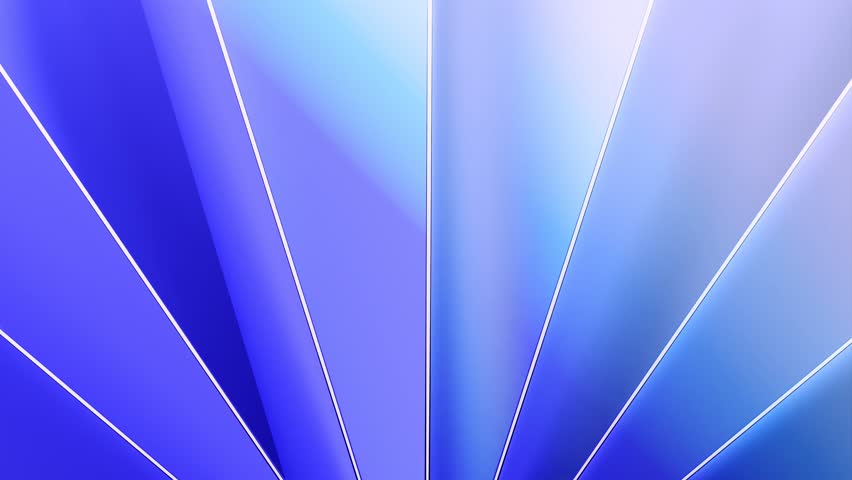 Abstract geometrical blue background with rotating straight lines - 3D 4k animation (3840 x 2160 px) Royalty-Free Stock Footage #3460333715
