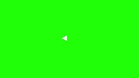 Set of Animated Hand Drawn Arrows Green Screen. Animated arrows pack on Green Screen. Arrow animation on a Green background. Highlight Line arrow elements of Motion graphics. Video animation of arrow.