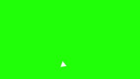 Dashed line Animated Hand Drawn Arrows on Green Screen. Dashed Animated arrows. Arrow animation on a Green background. Highlight Dashed arrow elements of Motion graphics. Arrow animation Green Screen.