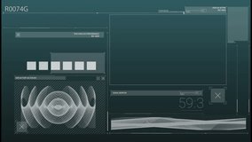 Animation of data processing on black background. Global technology, computing and digital interface concept digitally generated video. - Powered by Shutterstock - Get 15% off with code: PIKWIZARD15