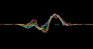 Animation of digital data processing over world map on dark background. Global connections, computing and data processing concept digitally generated video. - Powered by Shutterstock - Get 15% off with code: PIKWIZARD15