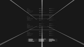 Animation of qr code and digital data processing over black background. Global connections, computing and data processing concept digitally generated video. - Powered by Shutterstock - Get 15% off with code: PIKWIZARD15