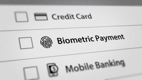 Mouse Cursor Selecting Biometric Payment Option for Online Shopping
 - Powered by Shutterstock - Get 15% off with code: PIKWIZARD15