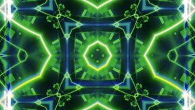 Mandala 3D Kaleidoscope seamless loop Psychedelic