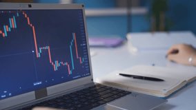 In-Depth Financial Analysis, Hands Analyzing Charts in Stock Market Delve into in-depth financial analysis as hands meticulously examine charts in the stock market, demonstrating the process - Powered by Shutterstock - Get 15% off with code: PIKWIZARD15