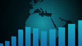 Motion graph about finance .Global business analyzing concept .Business growth and success concept on graph animation. - Powered by Shutterstock - Get 15% off with code: PIKWIZARD15