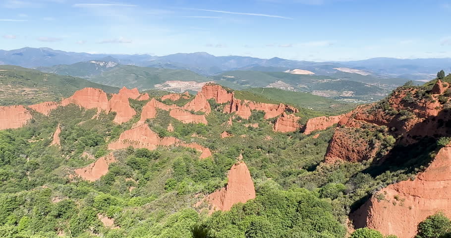 Las Medulas Province of Leon Spain