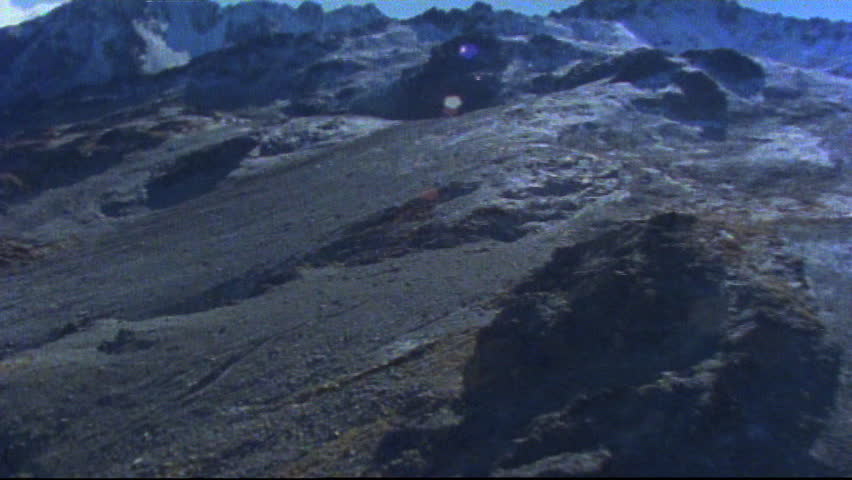 Aerial of mountains