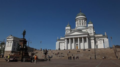 Helsinki Lutheran Cathedral, Senate Square, Suurkirkko, Storkyrkan, Finland