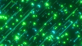 Flashing Green Arrows Rising Diagonal Finance Stock Market Rally Pump - 4K Seamless VJ Loop Motion Background Animation - Powered by Shutterstock - Get 15% off with code: PIKWIZARD15
