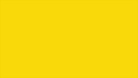 Thank You For Watching animation text with 4k and yellow color, suitable for video end screen