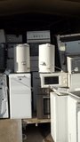 household appliances in the trash vertical video