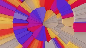 Bright colorful textured surface, close-up. Abstract animation, 3d render. - Powered by Shutterstock - Get 15% off with code: PIKWIZARD15