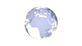  4K high quality 60 Fps Ultra HD 3D blue globe planet earth spinning rotating animation video  - Powered by Shutterstock - Get 15% off with code: PIKWIZARD15