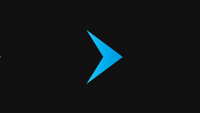 animation arrows symbol sign icon, HD with alpha channel or transparency background.