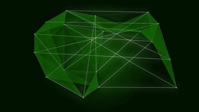 A striking blue geometric pattern with lines and shapes forming triangles and squares on a black background Futuristic Neon Green Fluorescent Light triangle Black Background. - Powered by Shutterstock - Get 15% off with code: PIKWIZARD15