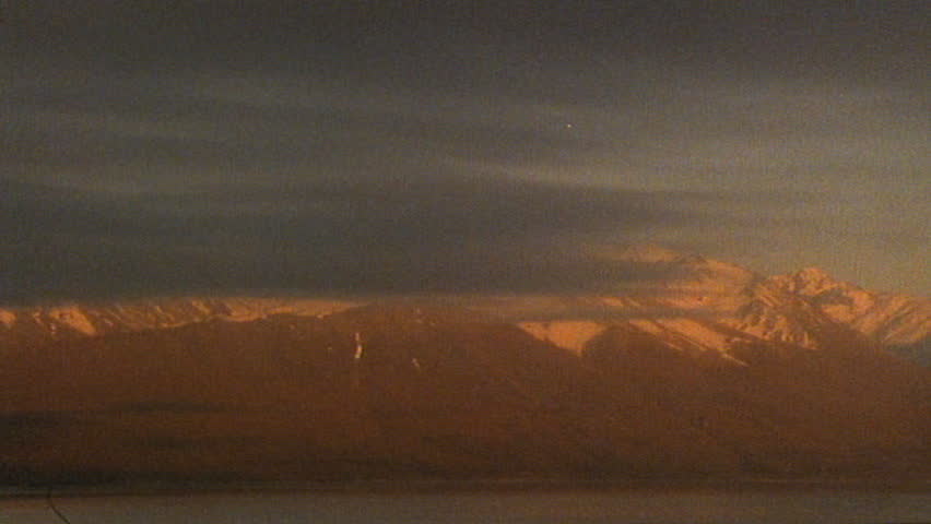 Panoramic of mountains