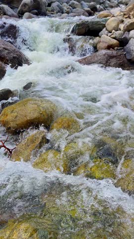 Beautful View of Mountains with lake in Kashmir Pakistan