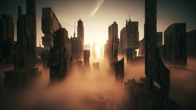 Futuristic skyscrapers in the city of the future - Powered by Shutterstock - Get 15% off with code: PIKWIZARD15