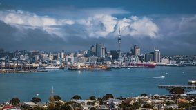 the vibrant city of Auckland, New Zealand, in this stunning 4K time-lapse video. Experience the dynamic blend of urban life, stunning landscapes, and iconic landmarks that define this beautiful city.