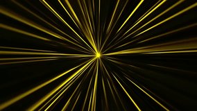 Abstract background, golden lines, animation video, speed, communication technology concept, light, luxury