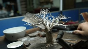 Silversmith fusing close up melting. - Powered by Shutterstock - Get 15% off with code: PIKWIZARD15