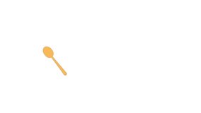 Video animation of a cooking spoon which writes the word 
