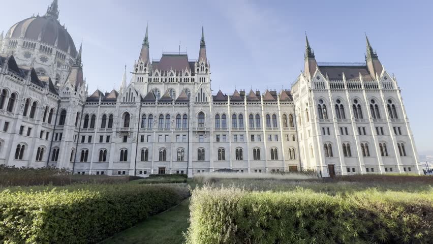 Hungarian Parliament Building in Budapest.