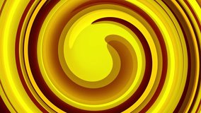 Beautiful round background abstract yellow and orange colors, fluid graphics