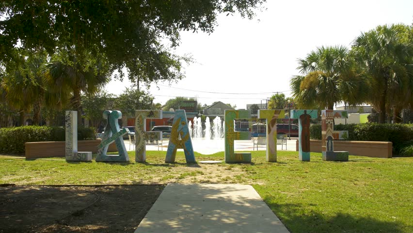 Downtown Lafayette Sign