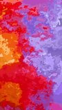 colorful powder explosion beauty pastel color