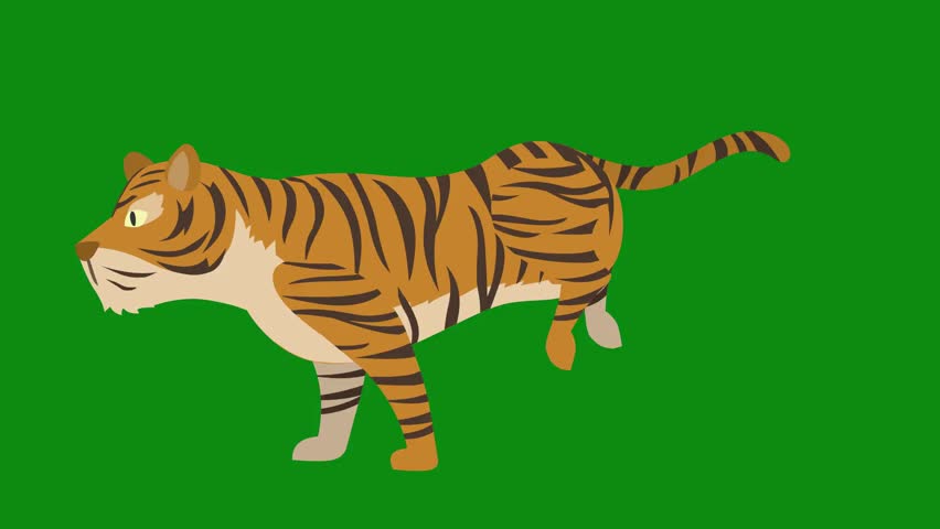 green screen tiger cartoon animation,tiger standing,tiger walking,tiger,tiger sleeping,tiger running,tiger scratching,tiger eating Royalty-Free Stock Footage #3465678617
