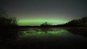 Pine City MN Northern Lights Timelapse - Powered by Shutterstock - Get 15% off with code: PIKWIZARD15