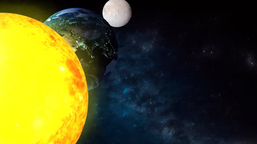 During a lunar eclipse, the Earth comes between the Sun and the Moon, casting its shadow onto the Moon