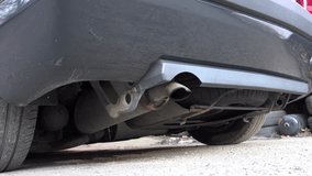 car produces toxic emissions Exhaust gas or flue gas from combustion of fuels