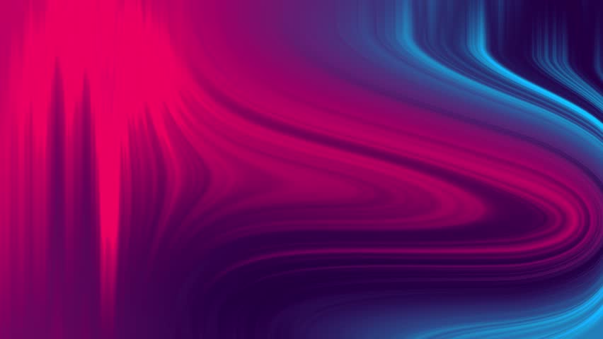Liquid twirling background gradient with 2 colors. Abstarct animation 4K strock video