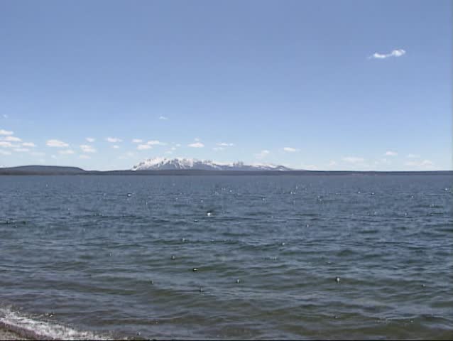 Lake Yellowstone - low angle. 
