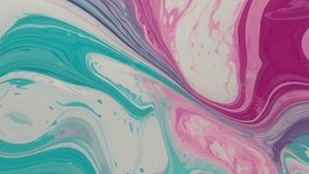abstract liquid colors painting in motion background video