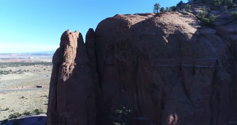Red rock cliffs of Arizona