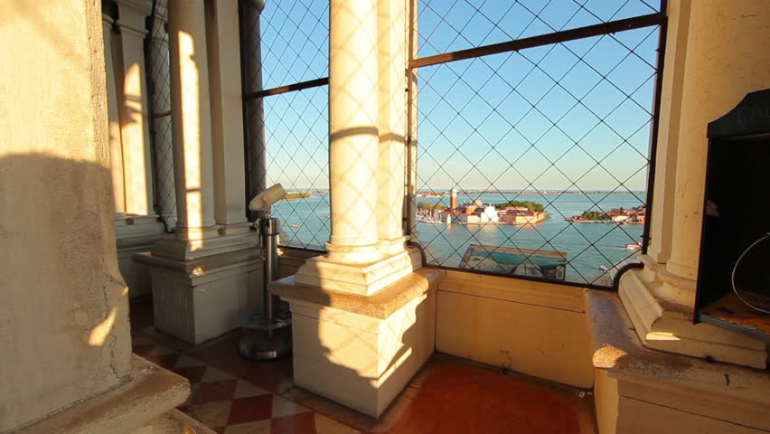 VENICE - CIRCA MAY 2012: Inside St. Marks Tower in Venice, Italy