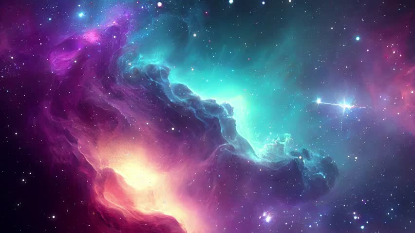 Realistic colorful cosmos with nebula and milky way - Powered by Shutterstock - Get 15% off with code: PIKWIZARD15