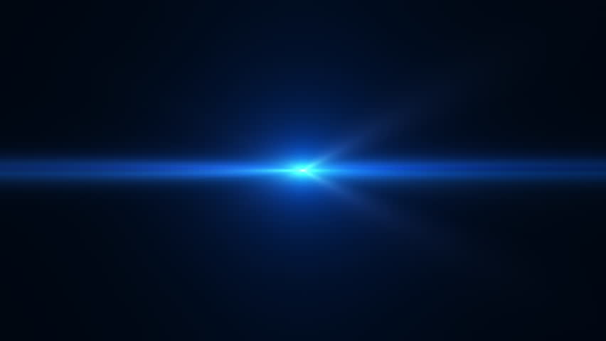 Set of optical lens flares shine burst animation on black abstract background 