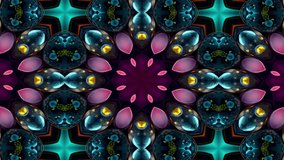 Vibrant stock video, captivating kaleidoscope of colorful abstract vectors. Perfect for enhancing creativity in visual effects, motion graphics, and artistic presentations.