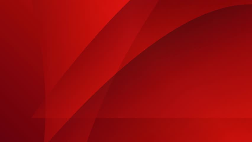 Shapes created with lines in the space. Creative red colors. Modern abstract background.