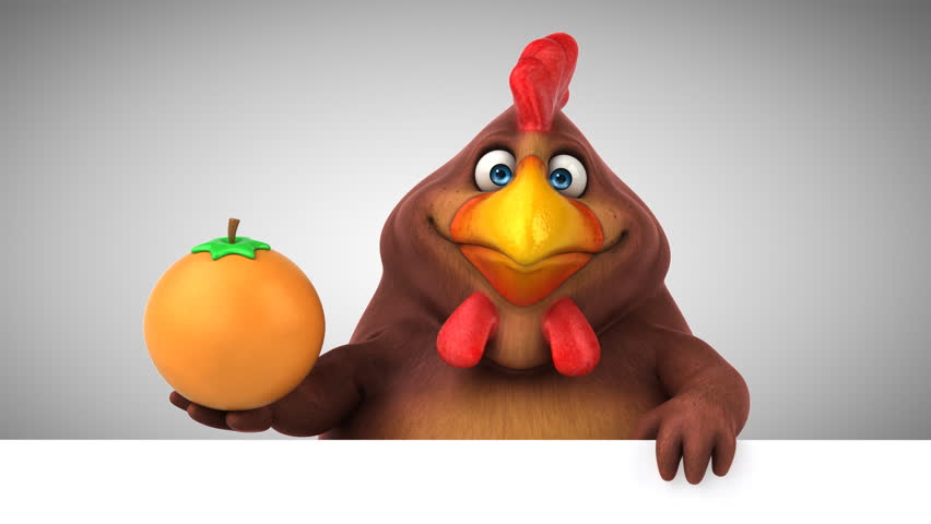 Fun chicken - 3D Animation