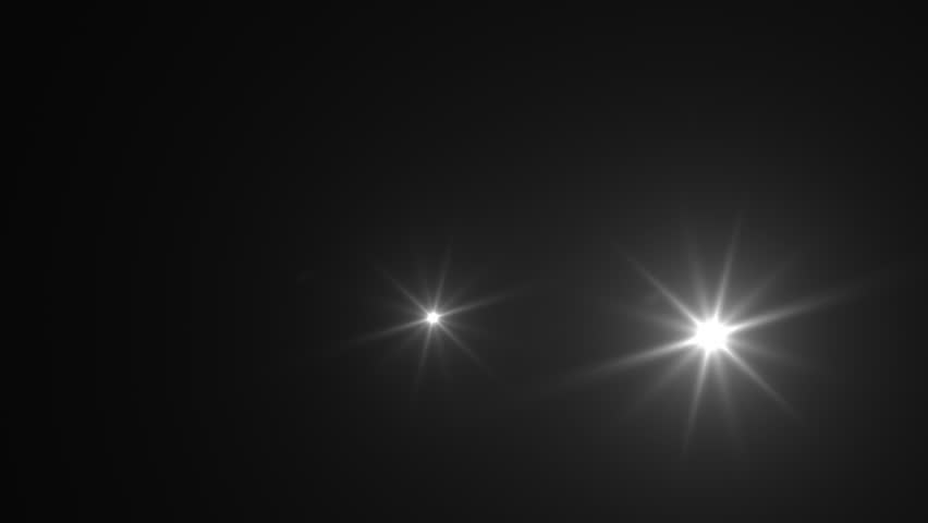 Photographer camera flashes. Random bright blinking lights. Flashing lens flares. Seamless looping.