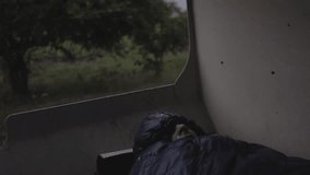hobo bloggers climbing freight train with cameras - Powered by Shutterstock - Get 15% off with code: PIKWIZARD15