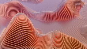 Desert Dunes of Silk: Abstract Ripples in Warm Tones - Powered by Shutterstock - Get 15% off with code: PIKWIZARD15
